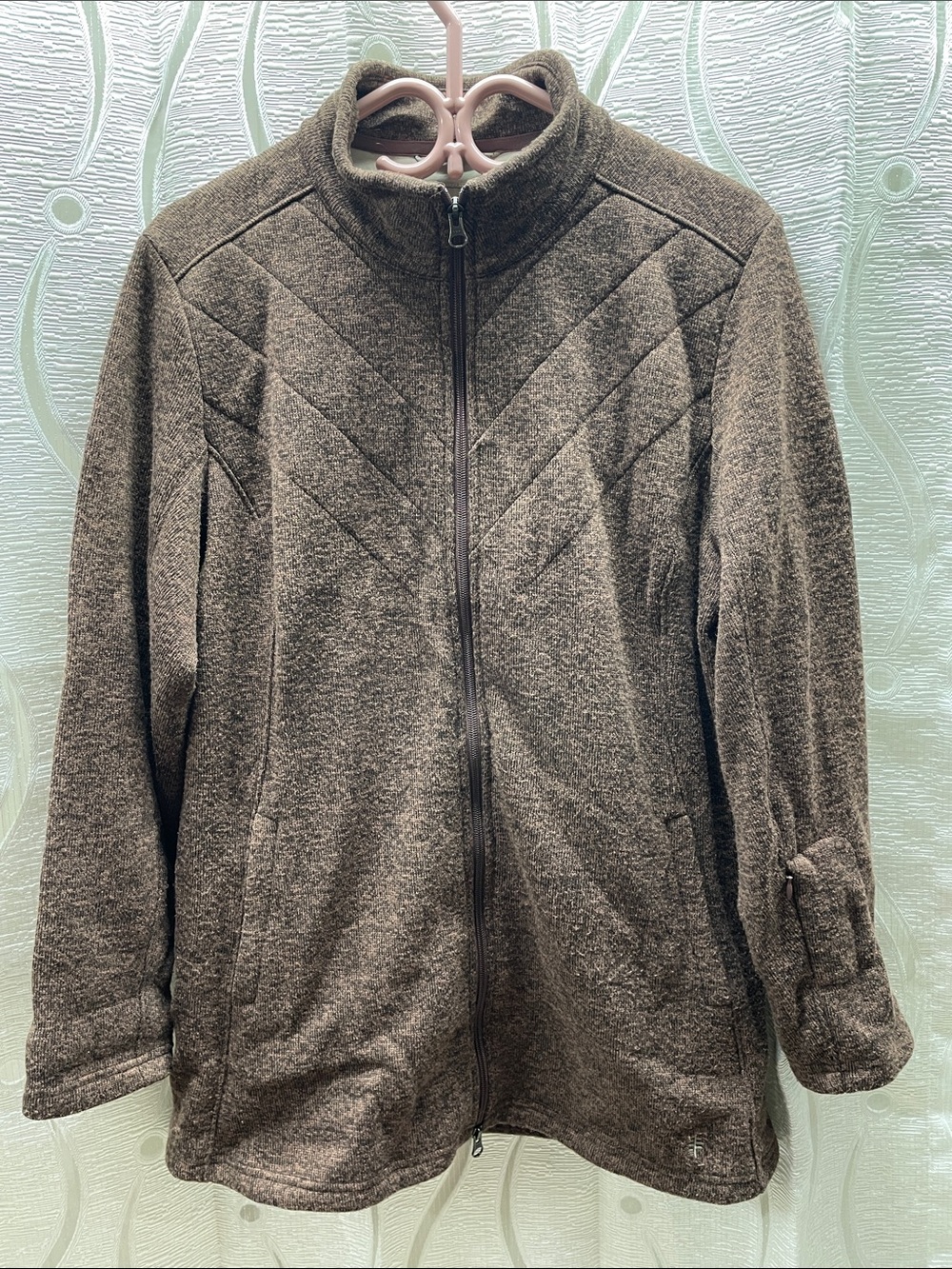 Royal Robbins Women's Brown Full-Zip Fleece Jacket